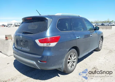 2015 Nissan Pathfinder S из США, поврежденный, VIN 5N1AR2MN6FC665113
